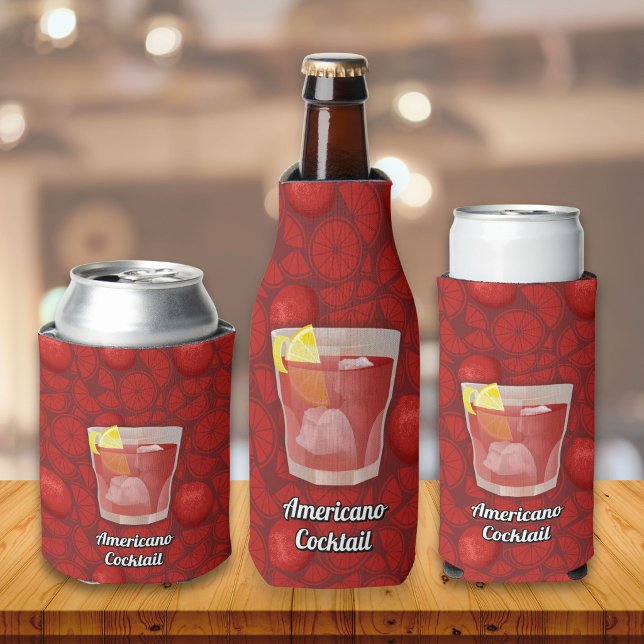 Americano cocktail bottle cooler (Creator Uploaded)