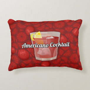 Americano Cocktail Decorative Cushion