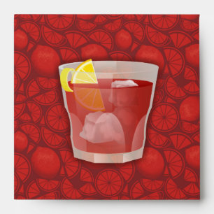 Americano cocktail envelope