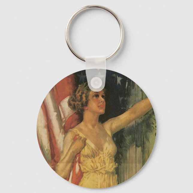 Americans All Key Ring (Front)