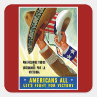 Americans All ~ Let's Fight for Victory