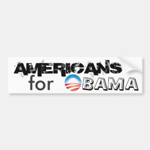 AMERICANS for OBAMA Bumper Sticker