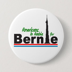 Americans in Arabia for Bernie 7.5 Cm Round Badge