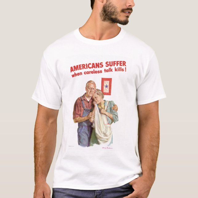Americans Suffer... T-Shirt (Front)