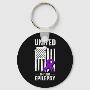 Americans United Against Epilepsy Key Ring