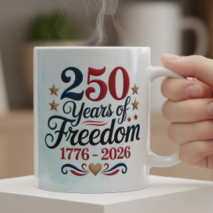 America's 250th Anniversary Commemorative Coffee Mug