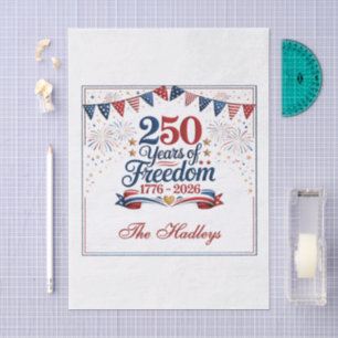 America's 250th Anniversary Decoupage Tissue Paper