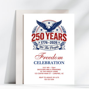 America's 250th Anniversary Event Invitation