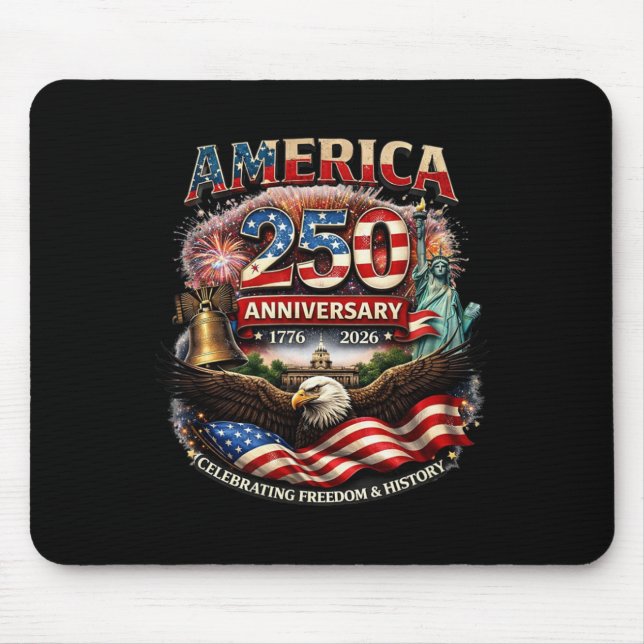 America's 250th Anniversary  Mouse Pad (Front)