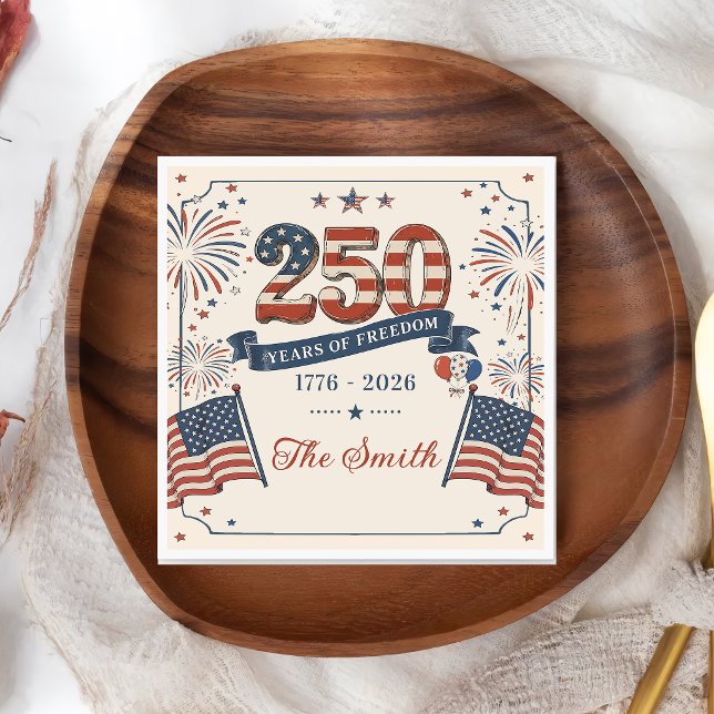America's 250th Anniversary Napkins (Creator Uploaded)