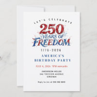 Americas 250th Anniversary Party