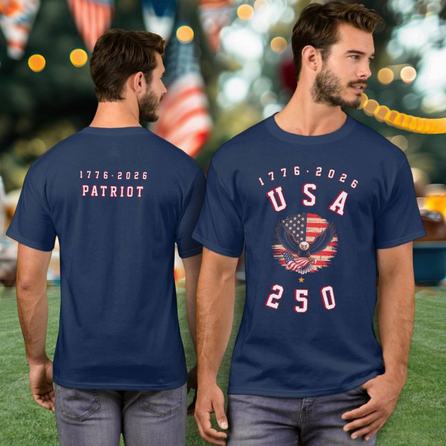 America's 250th Anniversary USA 250 1776 2026 T-Shirt (Creator Uploaded)