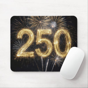 America's 250th Birthday Fireworks Mouse Pad
