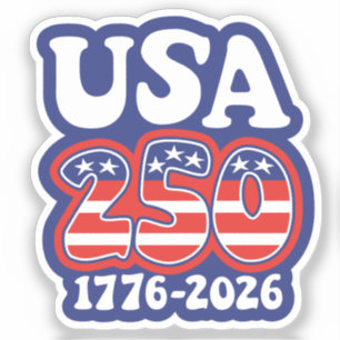 America's 250th Birthday - Groovy USA 250