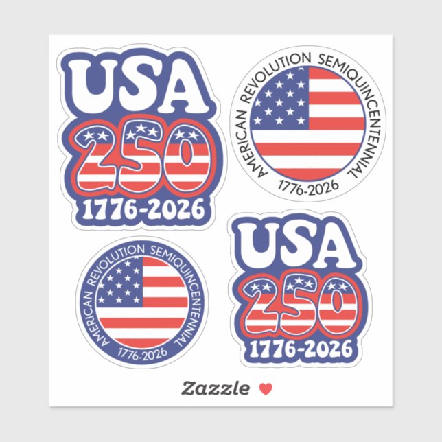 America's 250th Birthday - Groovy USA 250 (Sheet)