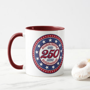 America's 250th Birthday Semiquincentennial Mug