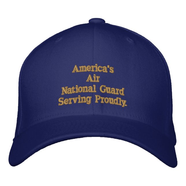 America's Air National Guard. Embroidered Hat (Front)