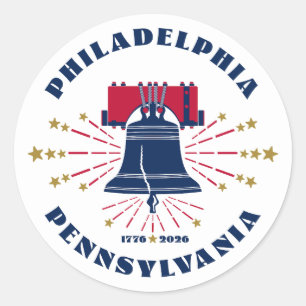 America's Anniversary Liberty Bell 1776 Sticker