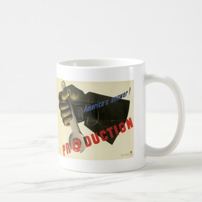America's Answer! Production Coffee Mug (Right)