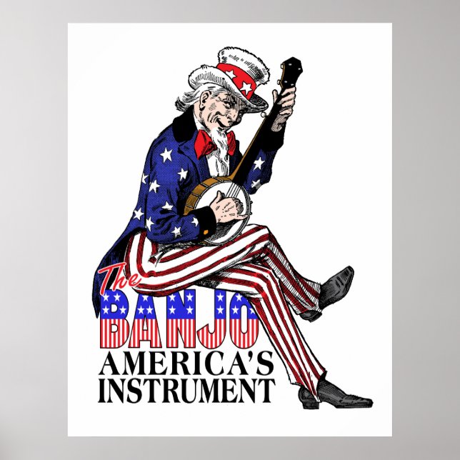 America's Banjo Poster (Front)