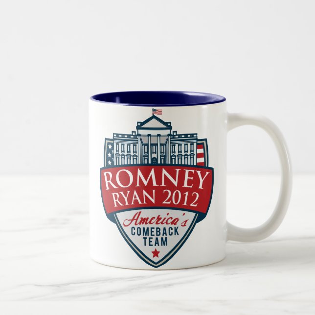 America's Comeback Team Romney-Ryan 2012 Mug (Right)