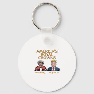 America's Crowns And Don Graphic Key Ring