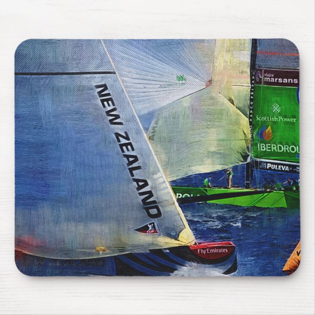 America's Cup, Valencia Spain 2007 Mouse Pad (Front)