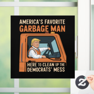 America's Favourite Garbage Man Trump 45 47 USA