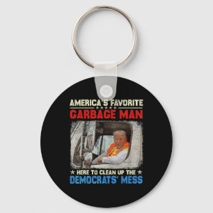 America's Favourite Garge Man Trump Rides In Garge Key Ring