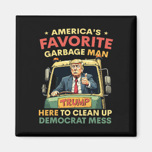 America's Favourite Garge Man Trump Rides In Garge Magnet