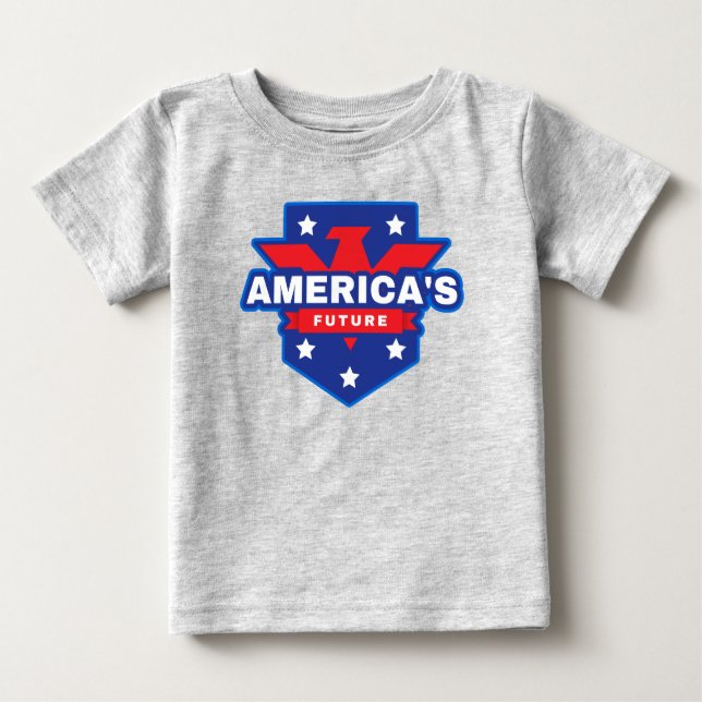 America's Future Baby T-Shirt (Front)