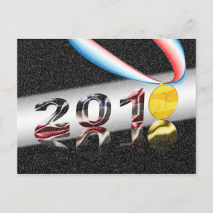 America's Gold Medal Postcard