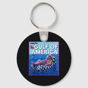 Americas Gulf Mexico Presdent Sombrero Summer Key Ring