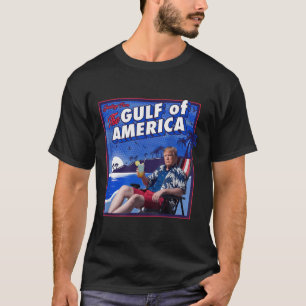 Americas Gulf Mexico Presdent Sombrero Summer T-Shirt