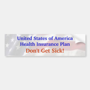 America's Health Insurance Plan Bumper Sticker