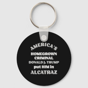 America's Homegrown Criminal D. Trump Put Him In A Key Ring