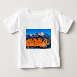 America's Mountain at Sunrise Baby T-Shirt