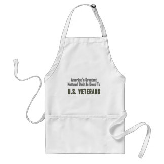 America's National Debt to Veterans Standard Apron