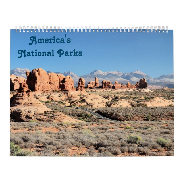 America's National Parks Calendar (Cover)