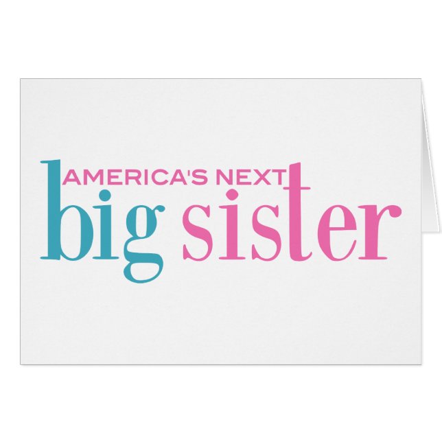 America's Next Big Sister (Front Horizontal)