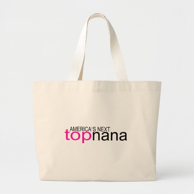 Americas Next Top Nana Large Tote Bag (Front)