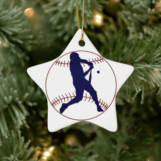 America's Pastime Ceramic Tree Decoration (Tree)