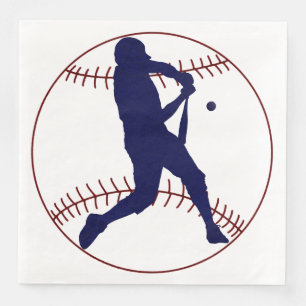 America's Pastime Dinner Napkins