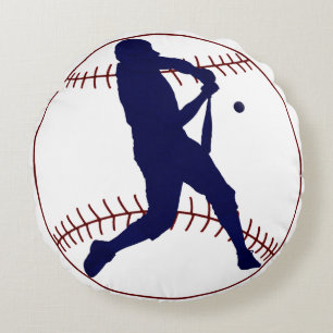 America's Pastime Round Cushion