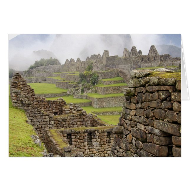 Americas, Peru, Machu PIcchu. The ancient (Front Horizontal)