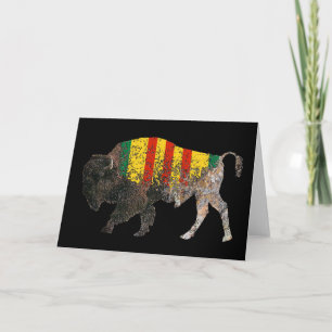 America's Vietnam Veterans Sacred Buffalo Card