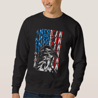 Americaw Eagle American Flag Bandanna Patriotic Us Sweatshirt