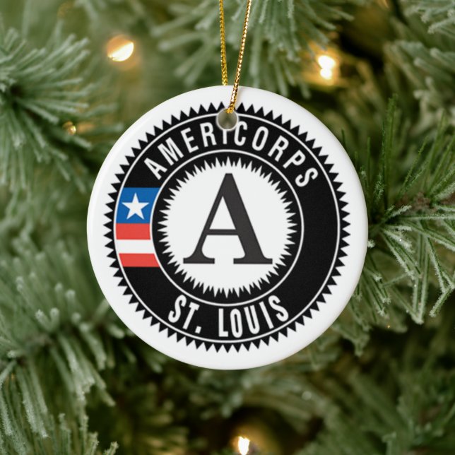AmeriCorps St. Louis ERT Christmas Tree Ornament (Tree)