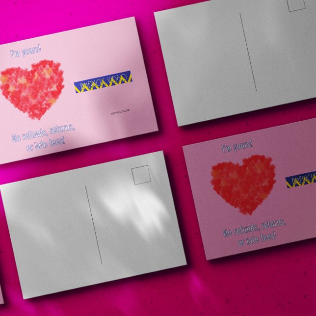 Americus Video I'm Your Valentine #2 Postcard (Creator Uploaded)