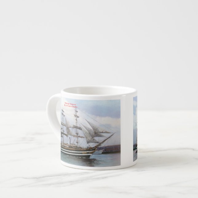 Amerigo Vespucci Espresso Cup (Front Left)